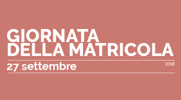 Giornata della matricola 2018
