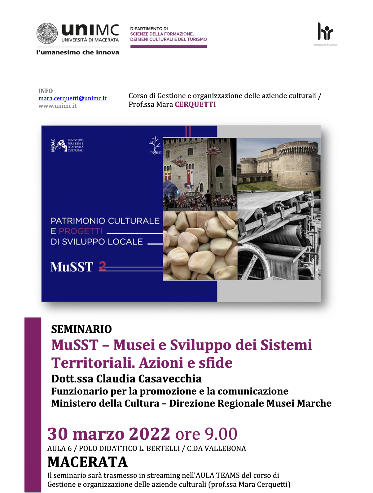 Locandina Seminario