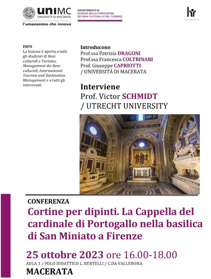 CONFERENZACortine per dipinti.