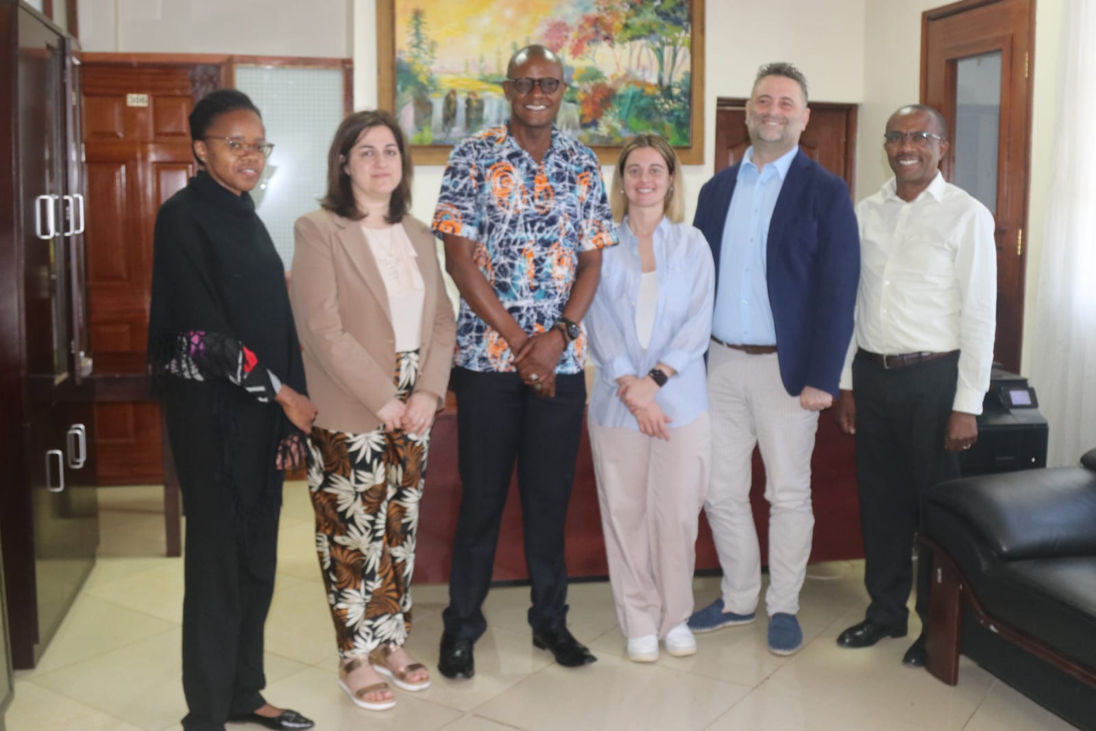 Incontro presso la Kenyatta University per un prossimo accordo MoU