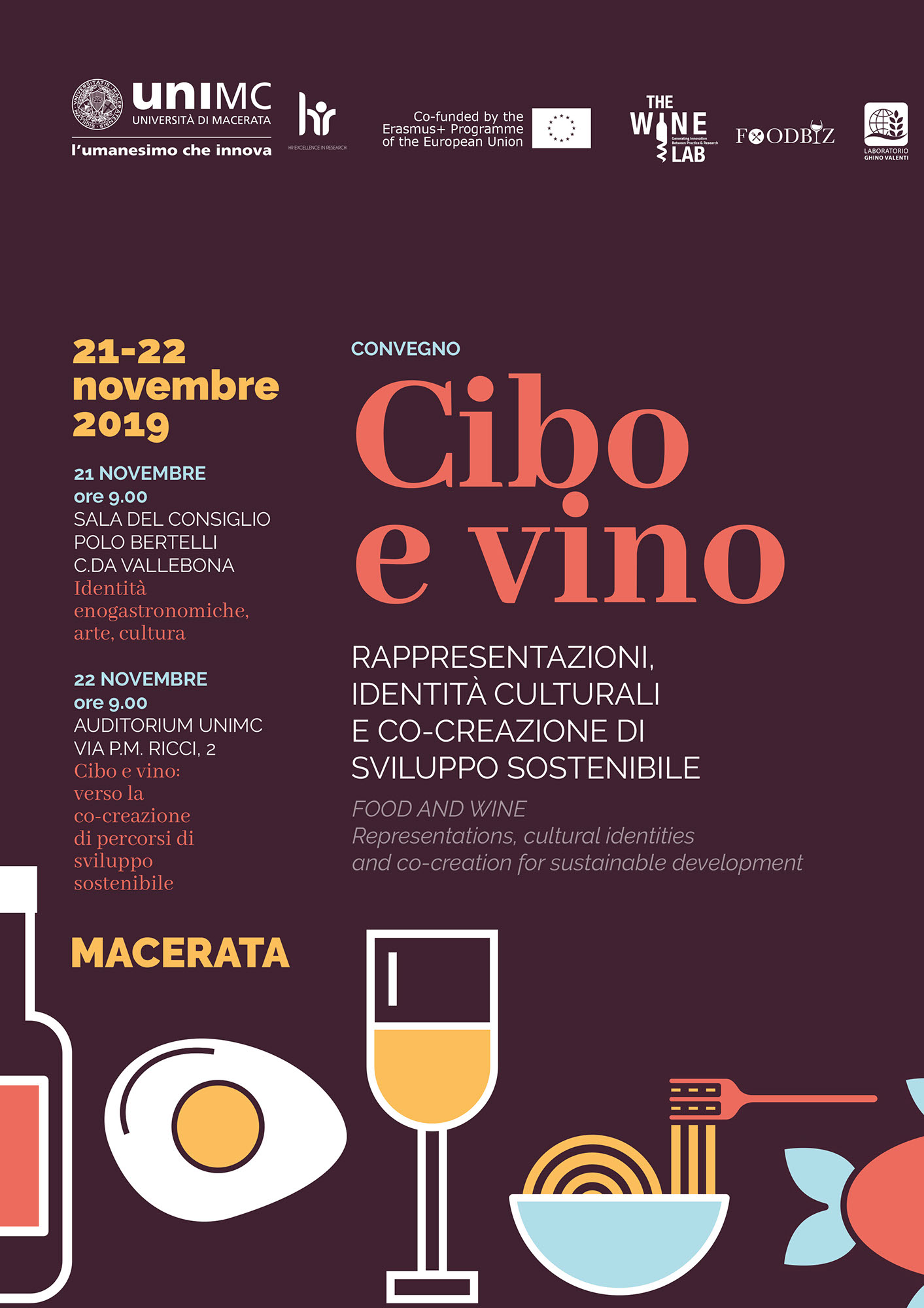 Convegno Internazionale "Cibo e vino"