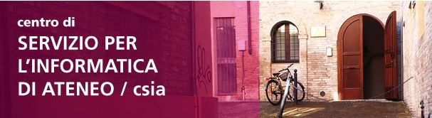 *** CSIA *** : manutenzione programmata servizi d'Ateneo - 4-6 Maggio 2020
