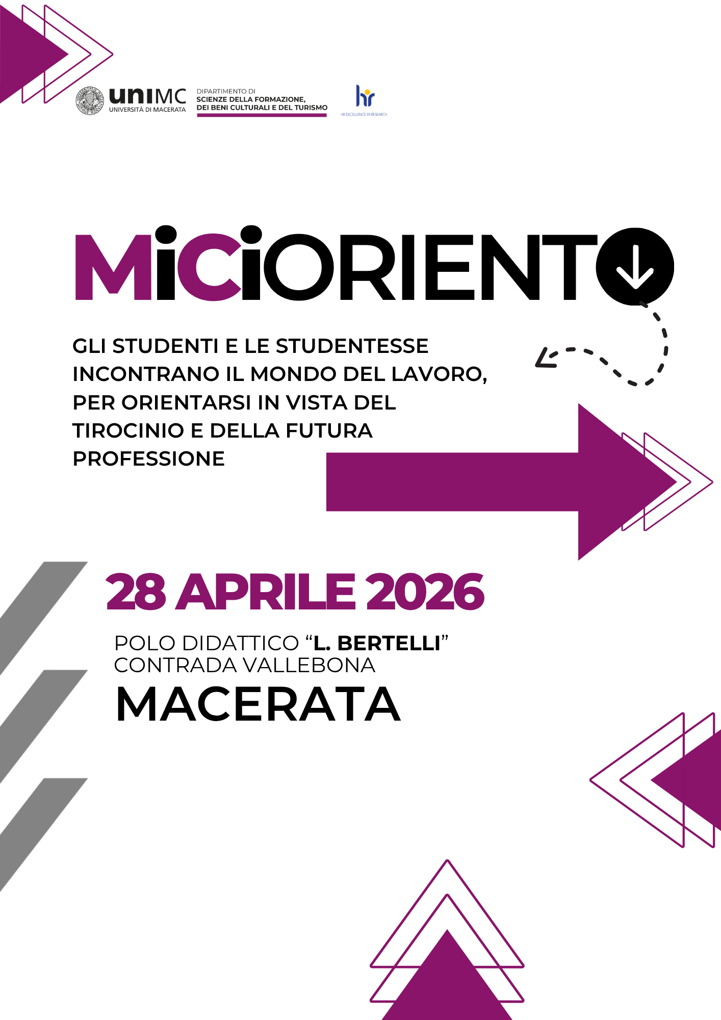 MiCiORIENTO 2026: prenotati all'appello entro il 26 aprile