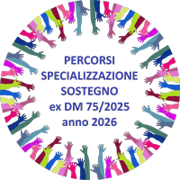 PERCORSI SPECIALIZZAZIONE SOSTEGNO ex DM 75/2025 anno 2026