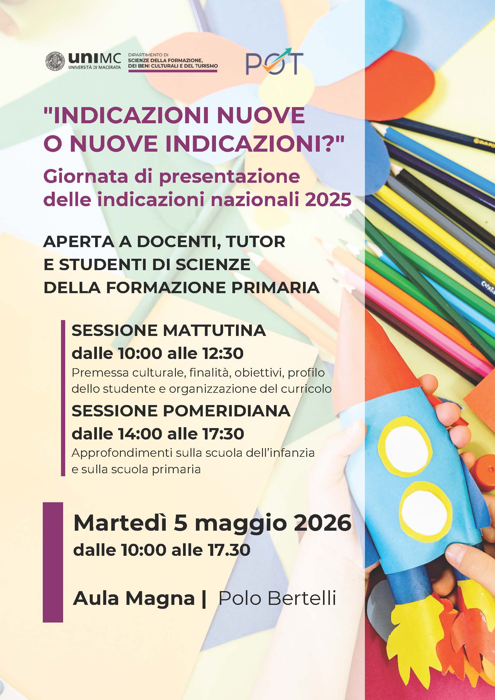 Presentazione delle indicazioni nazionali 2025