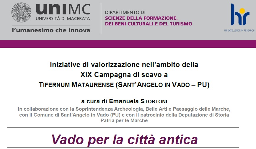 XIX Campagna di scavo TIFERNUM MATAURENSE 