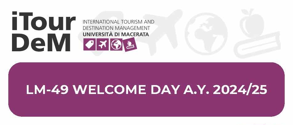 Banner Welcome day 2024/25