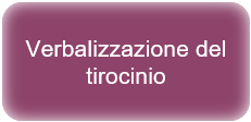 Verbalizzazione del tirocinio