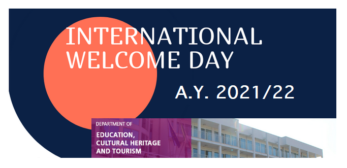 Welcome day 2021/22