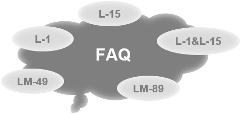 Frequently Asked Questions per le classi L-1, L-15, L-1/L-15, LM-49 e LM-89